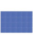Puzzle habszivacs játszószőnyeg szett Blue 180x120cm