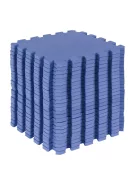 Puzzle habszivacs játszószőnyeg szett Blue 150x150cm