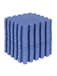 Puzzle habszivacs játszószőnyeg szett Blue 150x150cm