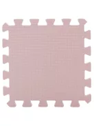 Puzzle habszivacs játszószőnyeg Light Pink 90x90 cm