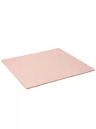 Puzzle habszivacs játszószőnyeg szegéllyel Light Pink 92x92 cm