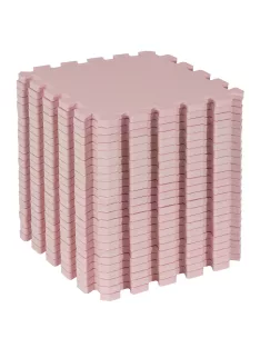  Puzzle habszivacs játszószőnyeg szett Light Pink 180x120cm