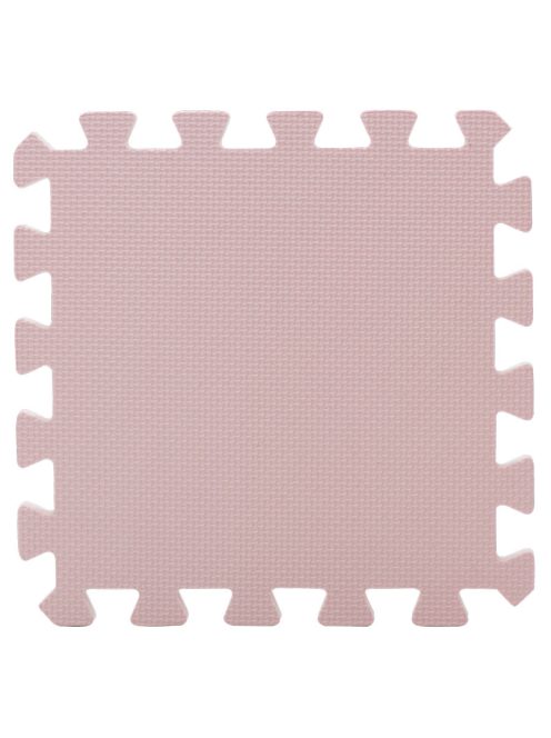 Puzzle habszivacs játszószőnyeg szett Light Pink 180x120cm