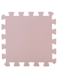   Puzzle habszivacs játszószőnyeg szett Light Pink 150x150cm