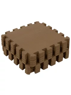 Puzzle habszivacs játszószőnyeg Cocoa Cream 90x90 cm
