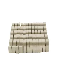 Bézs szegélyek habszivacs játszószőnyeghez 90x90cm