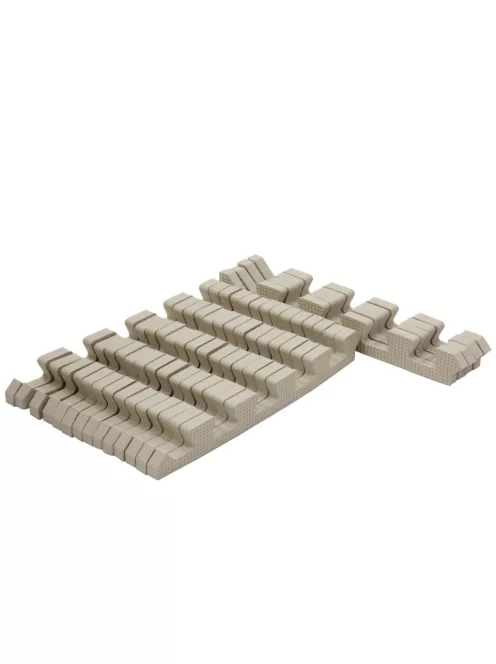 Bézs szegélyek habszivacs játszószőnyeghez 120x150cm