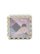 Puzzle habszivacs játszószőnyeg Light Beige 90x90 cm