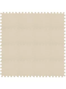 Puzzle habszivacs játszószőnyeg Light Beige 120x120cm