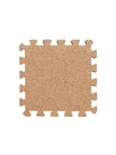   Habszivacs puzzle parafa felülettel 31,5 x 31,5 x 1,4 cm, 1db