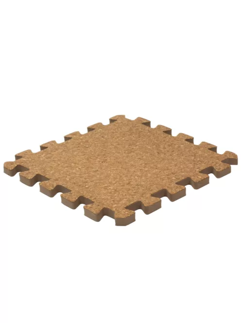 Puzzle habszivacs játszószőnyeg parafa felülettel 180x120 cm