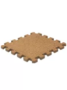 Puzzle habszivacs játszószőnyeg parafa felülettel 90x90 cm