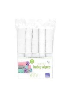 Újrahasználható gyermek törlőkendők Snow, 10 db