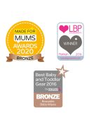 Újrahasználható gyermek törlőkendők Snow, 10 db