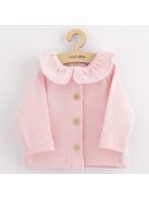 Baba kabátka gombokkal  New Baby Luxury clothing Laura rózsaszín, RAKTÁRON