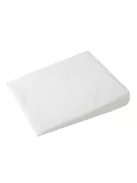 Baba párna - ék alakú New Baby BASIC fehér 30x37 cm kocsiba, RAKTÁRON