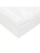 Baba párna - ék alakú New Baby BASIC fehér 30x37 cm kocsiba, RAKTÁRON