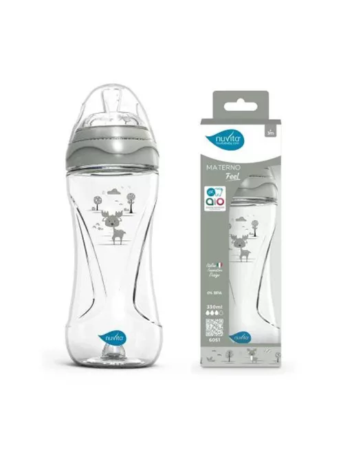 Nuvita Collection cumisüveg 330ml - sage green - 6051, RAKTÁRON