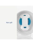 Difrax tanuló pohár puha ivócsővel - szürke, RAKTÁRON