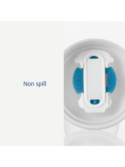 Difrax tanuló pohár puha ivócsővel - szürke, RAKTÁRON