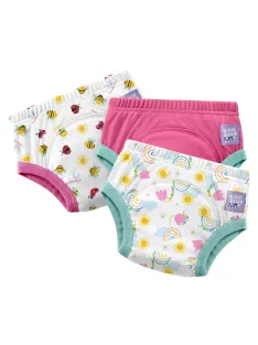   Bambino Mio leszoktató pelenka 2-3 éves korig hármas csomagolás, Garden Party, RAKTÁRON