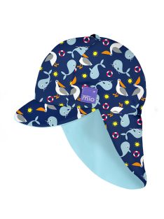   Gyermek UV szűrős fürdő sapka, UV 50+, méret L/XL, Nautical
