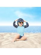 Gyermek UV szűrős fürdő sapka, UV 50+, méret L/XL, Nautical