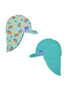 Gyermek UV szűrős fürdő sapka, UV 40+, méret S/M, Tropical