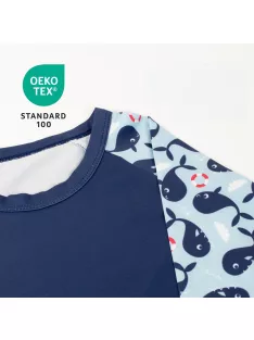 Bambino Mio baba fürdőruha szett Blue Whale, 1-2 év