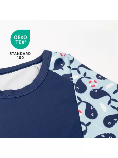 Bambino Mio baba fürdőruha szett Blue Whale, 1-2 év
