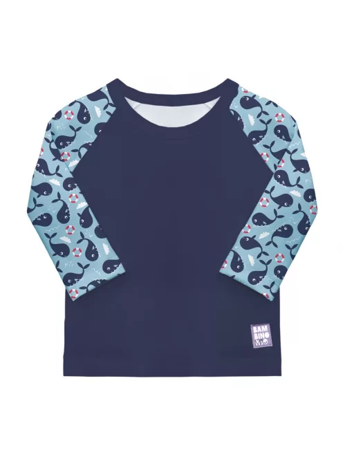 Bambino Mio baba fürdőruha szett Blue Whale, 1-2 év