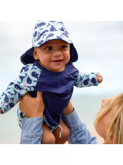 Bambino Mio baba fürdőruha szett Blue Whale, 1-2 év