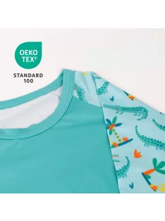 Bambino Mio baba fürdőruha szett Crafty Croc, 1-2 év