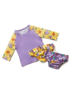 Baba fürdőruha szett Bambino Mio Sand, 6-12 hónap