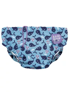 Bambino Mio baba fürdőruha szett Blue Whale, 6-12 hónap