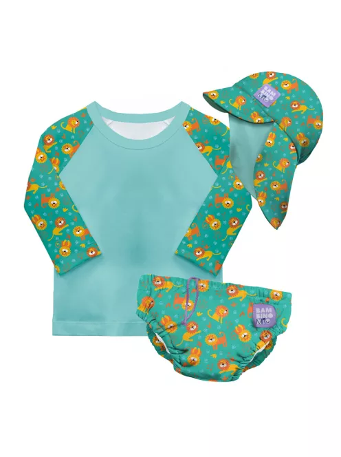 Bambino Mio baba fürdőruha szett Cool Cats, 6-12 hónap