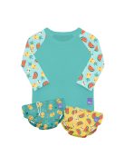 Baba fürdőruha szett Bambino Mio Mio Tropical M 6-12m