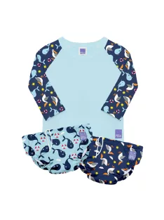 Baba fürdőruha szett Bambino Mio Nautical XL 2+