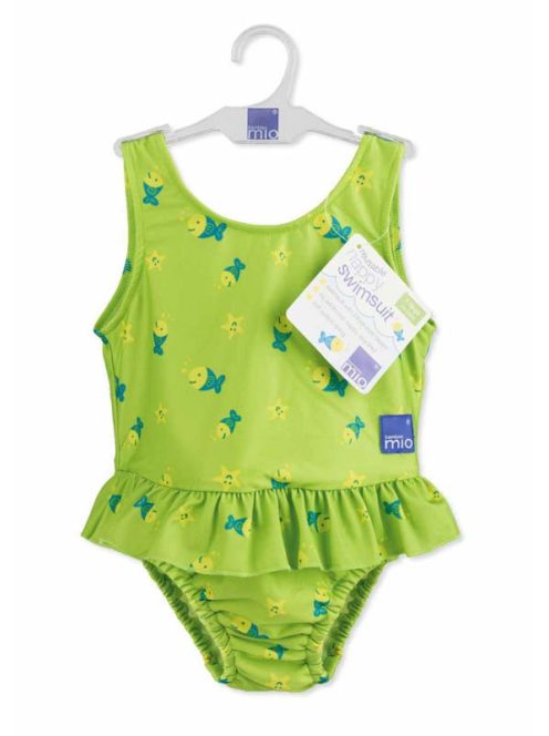 Kislányos teljes fürdőruha Lime Fish, XL méret