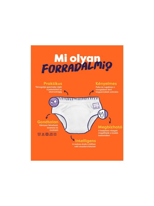 Bambino Mio forradalmi leszoktató pelenka 2-3 éves korig hármas csomagolás, Combo Blue