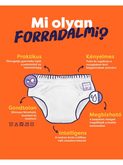 Bambino Mio forradalmi leszoktató pelenka 2-3 éves korig hármas csomagolás, Brave
