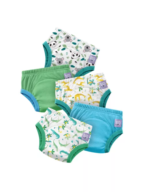 Bambino Mio leszoktató pelenka 3-4 éves korig ötös csomagolás, Wild Life