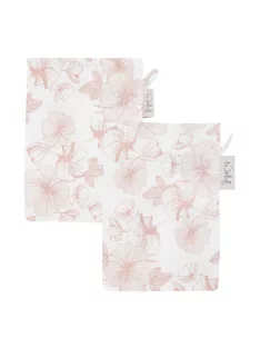 Witlof for Kids muszlin törlőkendő 2 db Flower Powder