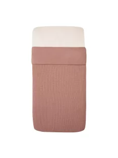   Witlof for Kids takaró Tuck-inn, 40 x 80 cm Dusty Pink waves