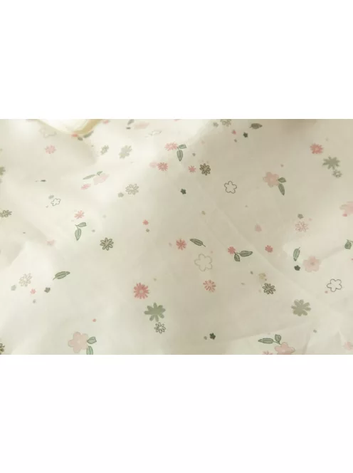 Witlof for Kids megerősített szegéllyel ellátott lepedő Tuck-inn 40x80 cm Vintage Flowers