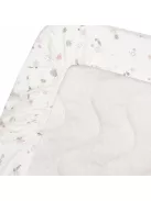Witlof for Kids megerősített szegéllyel ellátott lepedő Tuck-inn 60x120 cm Vintage Flowers