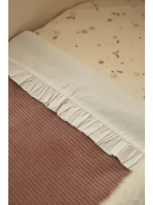 Witlof for Kids megerősített szegéllyel ellátott lepedő Tuck-inn 60x120 cm Vintage Flowers