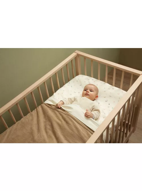Witlof for Kids megerősített szegéllyel ellátott lepedő Tuck-inn 60 x 120 cm Off White