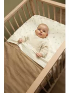 Witlof for Kids megerősített szegéllyel ellátott lepedő Tuck-inn 60 x 120 cm Off White