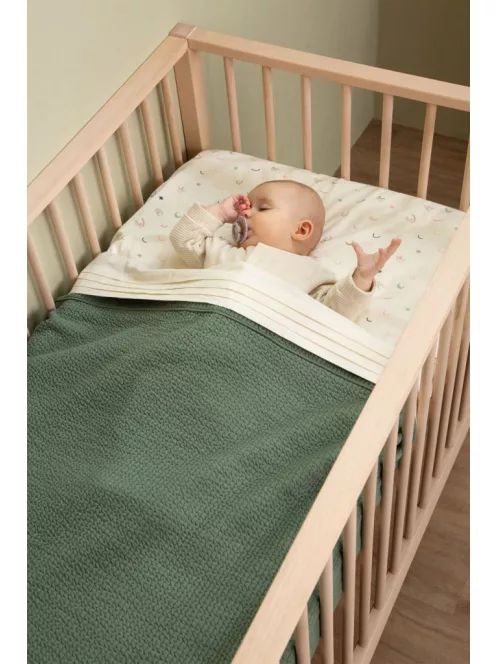 Witlof for Kids megerősített szegéllyel ellátott lepedő Tuck-inn 60 x 120 cm Off White